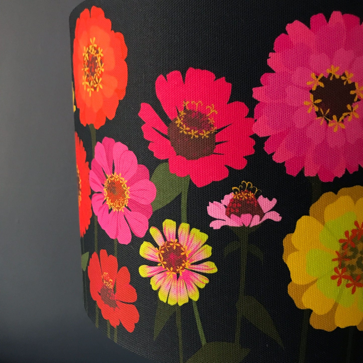 Zinnia Lampshade Black