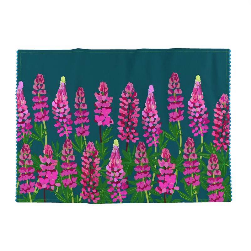 Lupins Tea Towel