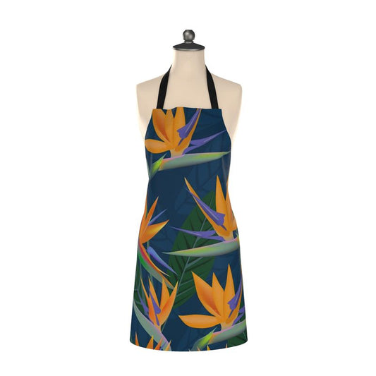 Bird of Paradise Flower Apron