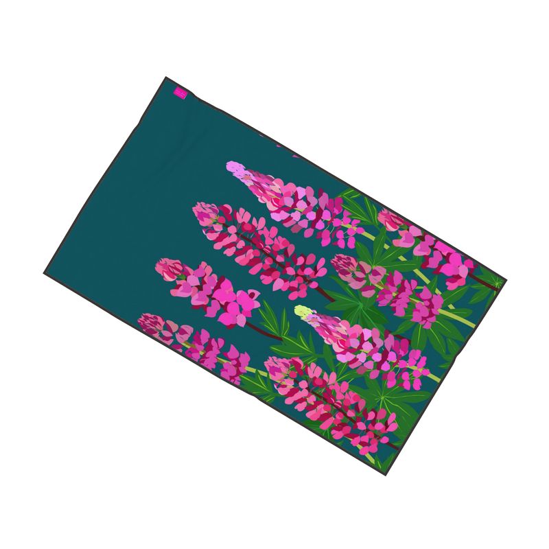 Lupins Beach Towel