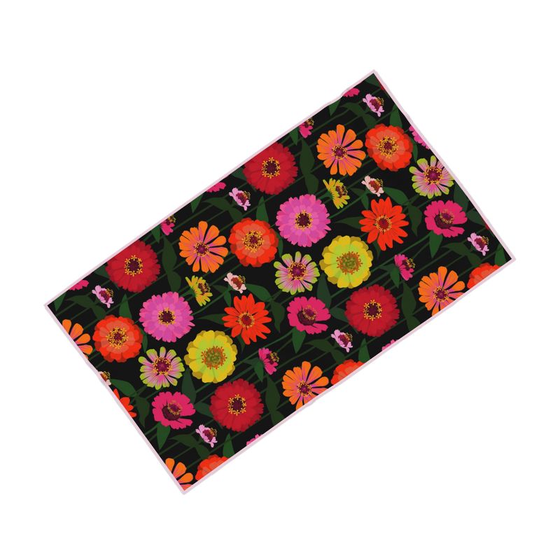 Zinnias Beach Towel