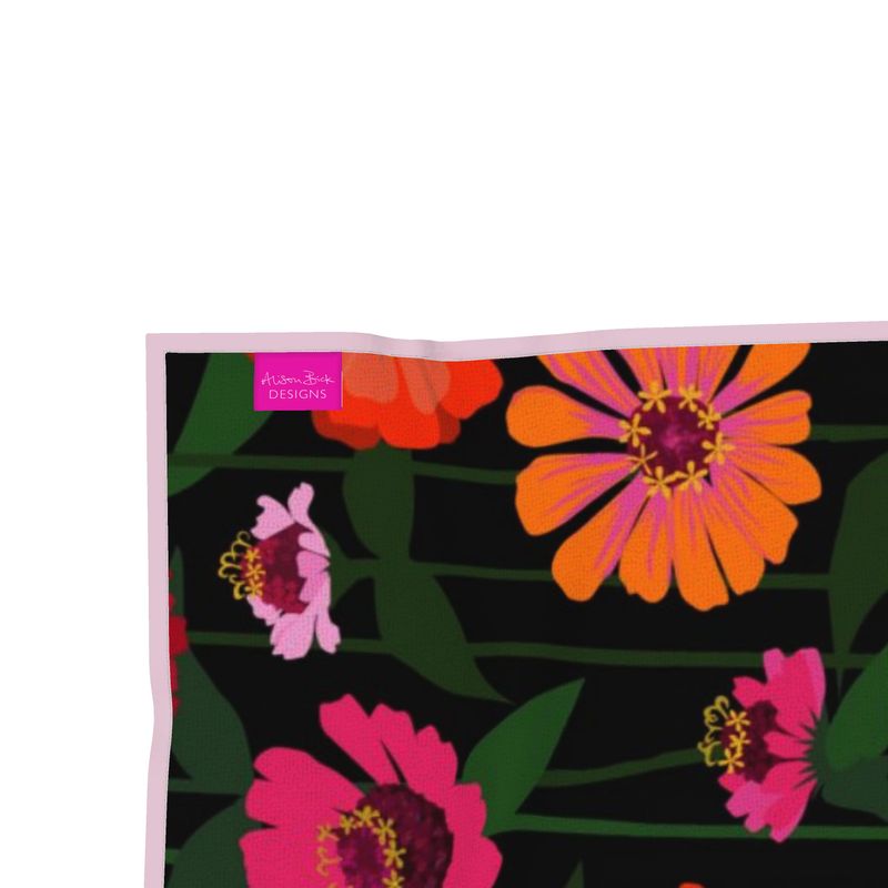 Zinnias Beach Towel