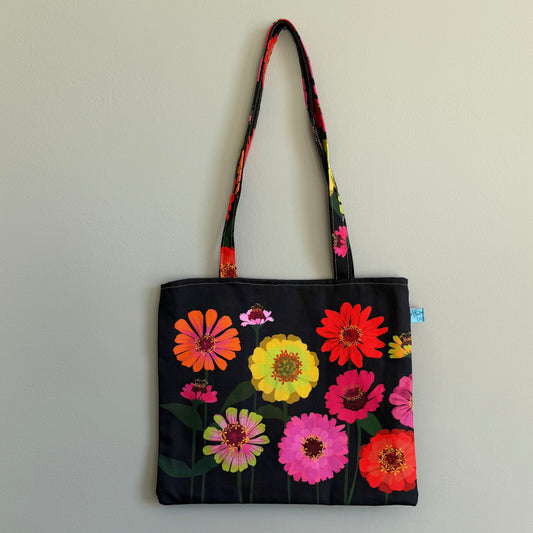 Zinnia Black Shopper bag