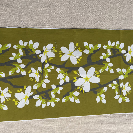 Blackthorn Blossom Fabric panel