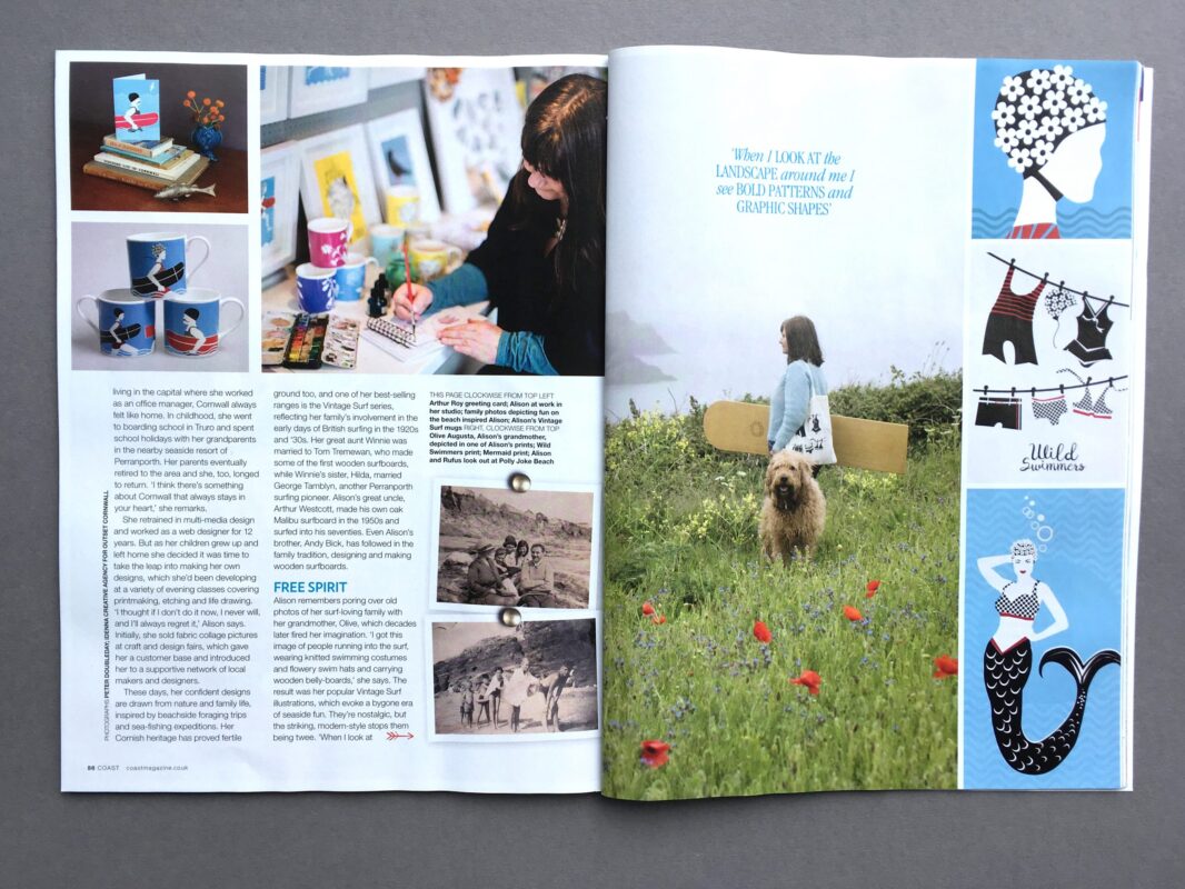 Arthur and Olive print