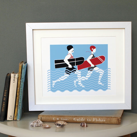 Arthur and Olive print