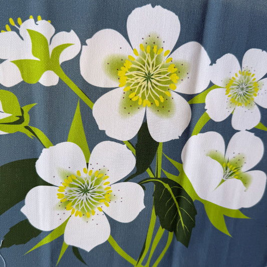 Hellebore Grey Fabric panel