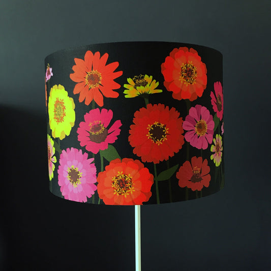 Zinnia Lampshade Black