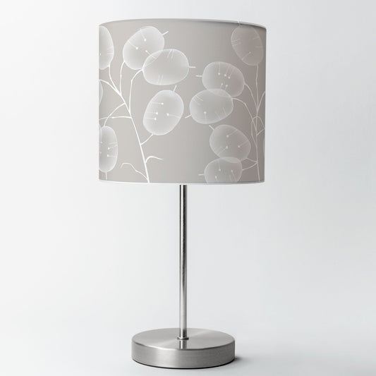 Honesty Seedhead Lampshade - chalk colourway